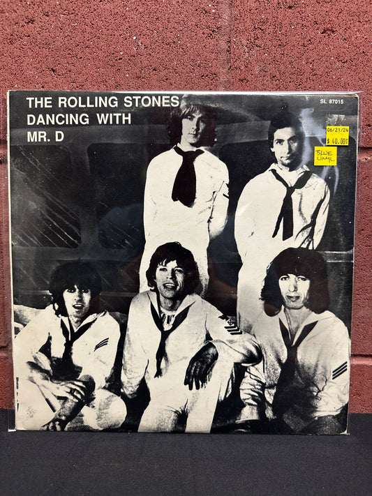 Used Vinyl:  Rolling Stones "Dancing With Mr.D" LP (Blue Vinyl)