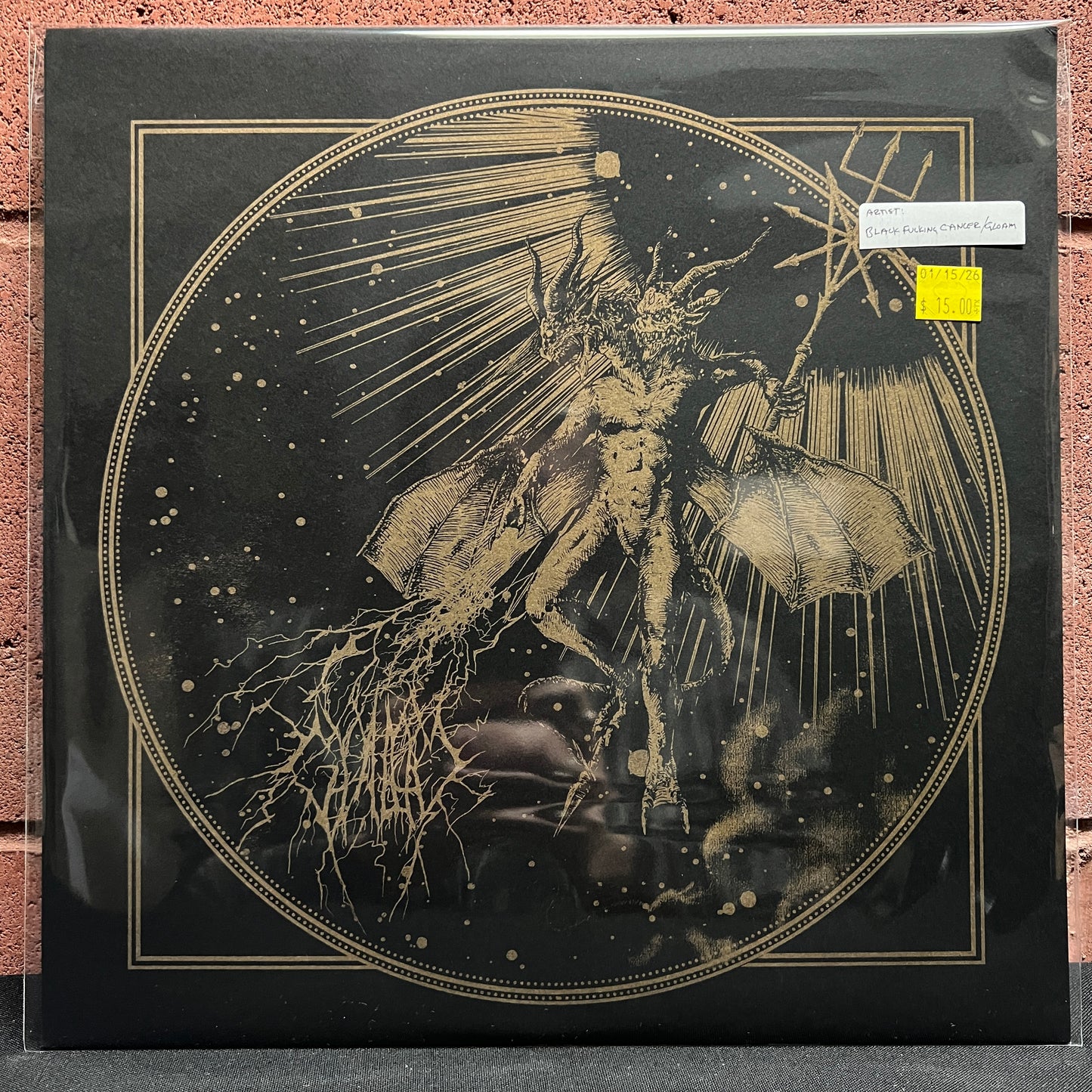 Used Vinyl: Black Fucking Cancer / Gloam "Boundless Arcane Invokations" LP