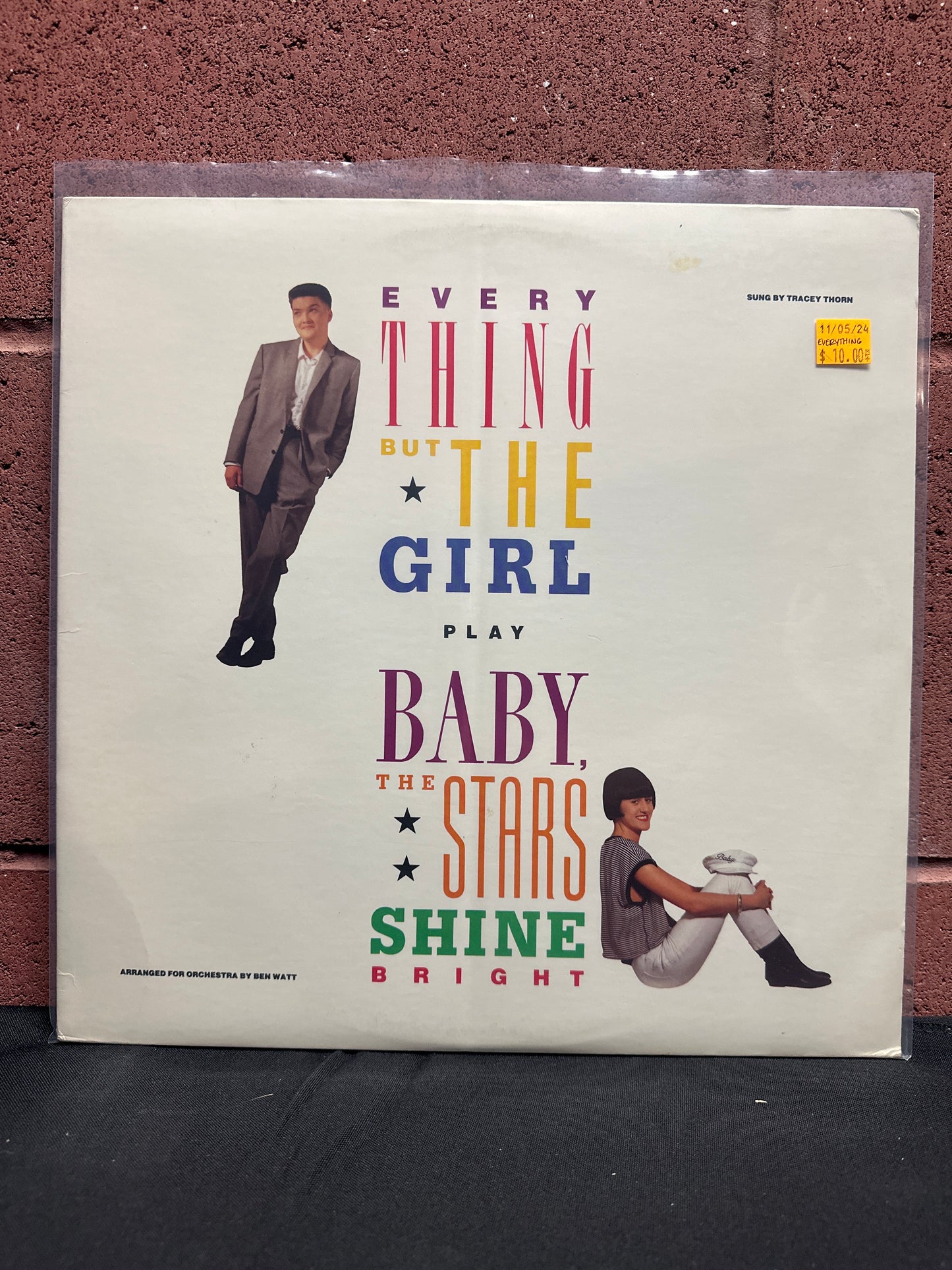 Used Vinyl:  Everything But The Girl ”Baby, The Stars Shine Bright” LP