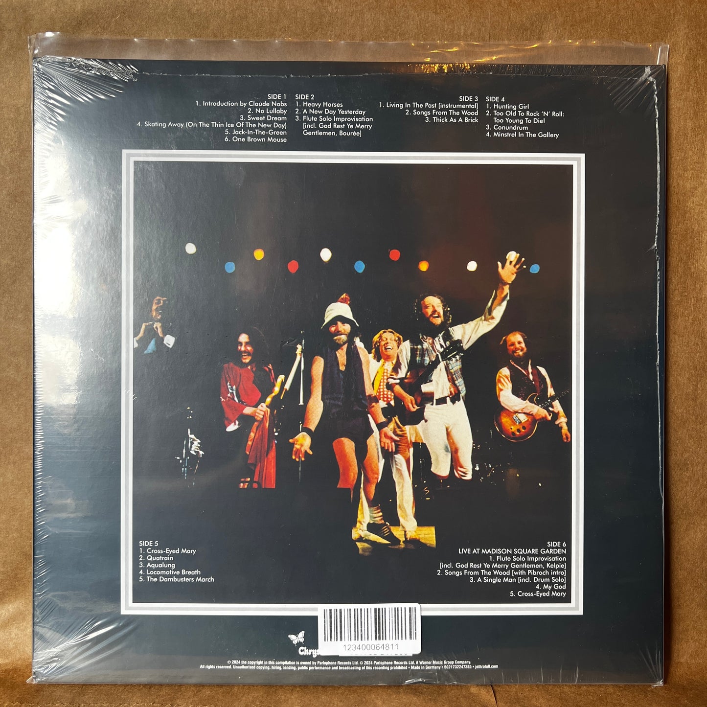 Used Vinyl: Jethro Tull "Live: Bursting Out" 3xLP (2024 Press - Sealed)