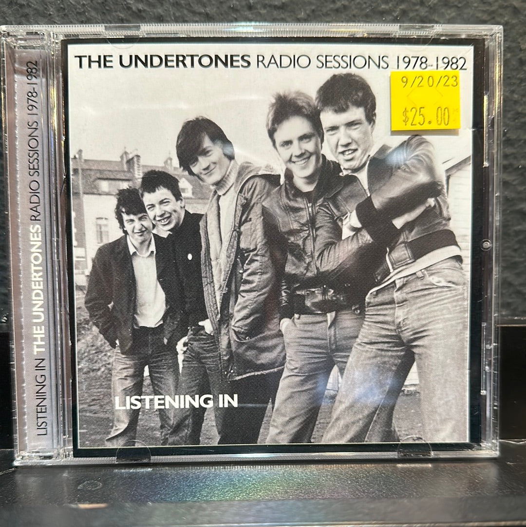 USED CD: The Undertones "Listening In (Radio Sessions 1978-1982)" CD