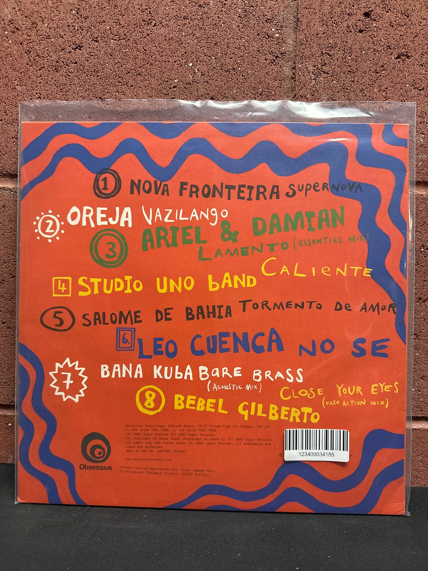 Used Vinyl:  Various ”Latin 1/4 Parte Dos” 2xLP