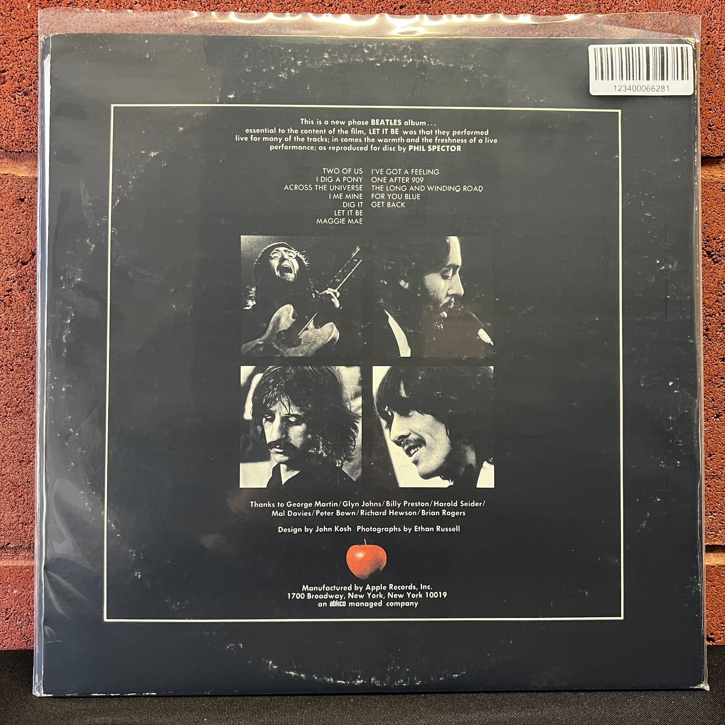Used Vinyl: The Beatles ‎"Let It Be" LP (1970 2nd Press)