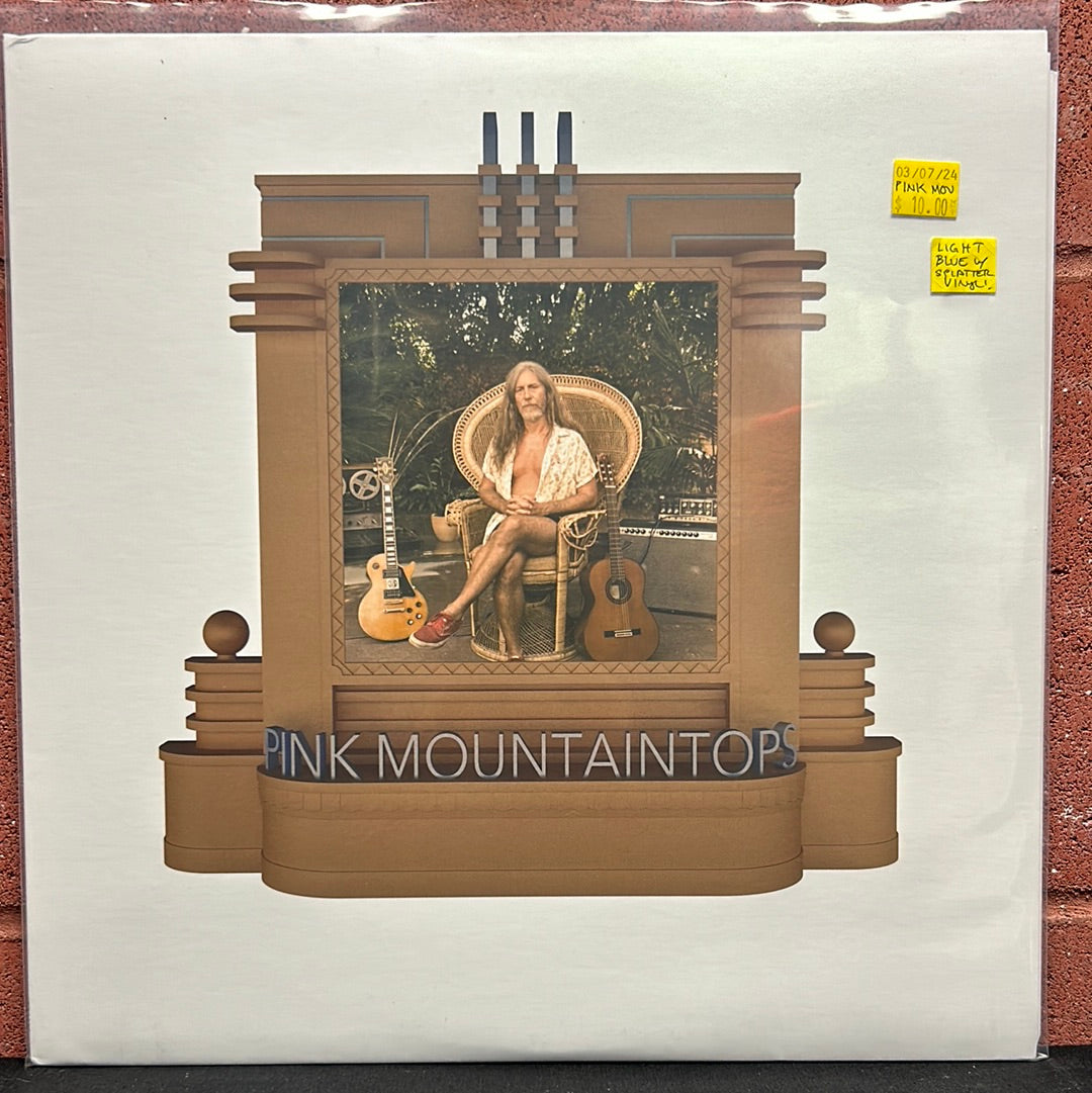 Used Vinyl:  Pink Mountaintops ”Peacock Pools” LP (Blue with splatter vinyl)