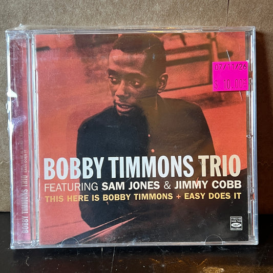 Used CD: The Bobby Timmons Trio "This Here Is Bobby Timmons + Easy Does It" CD (2012 Press)