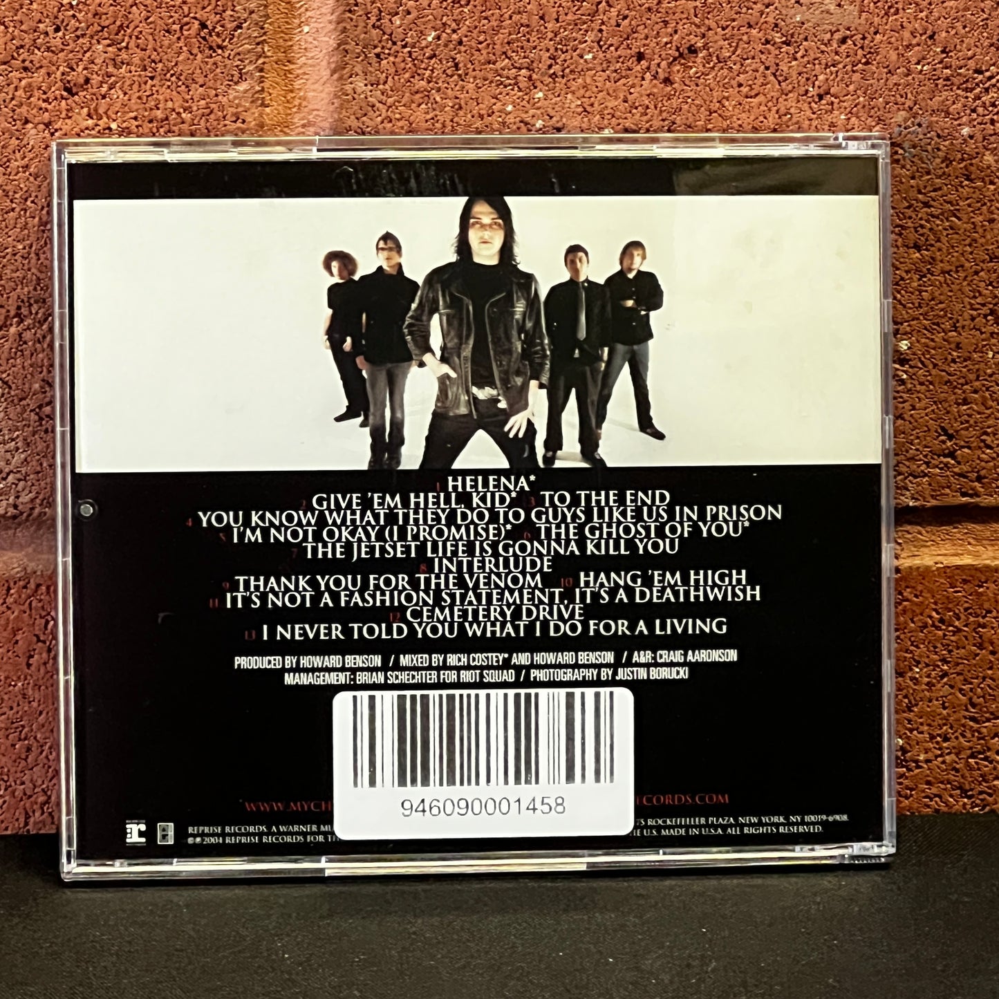 Used CD: My Chemical Romance "Three Cheers For Sweet Revenge" CD (2004 US Press)