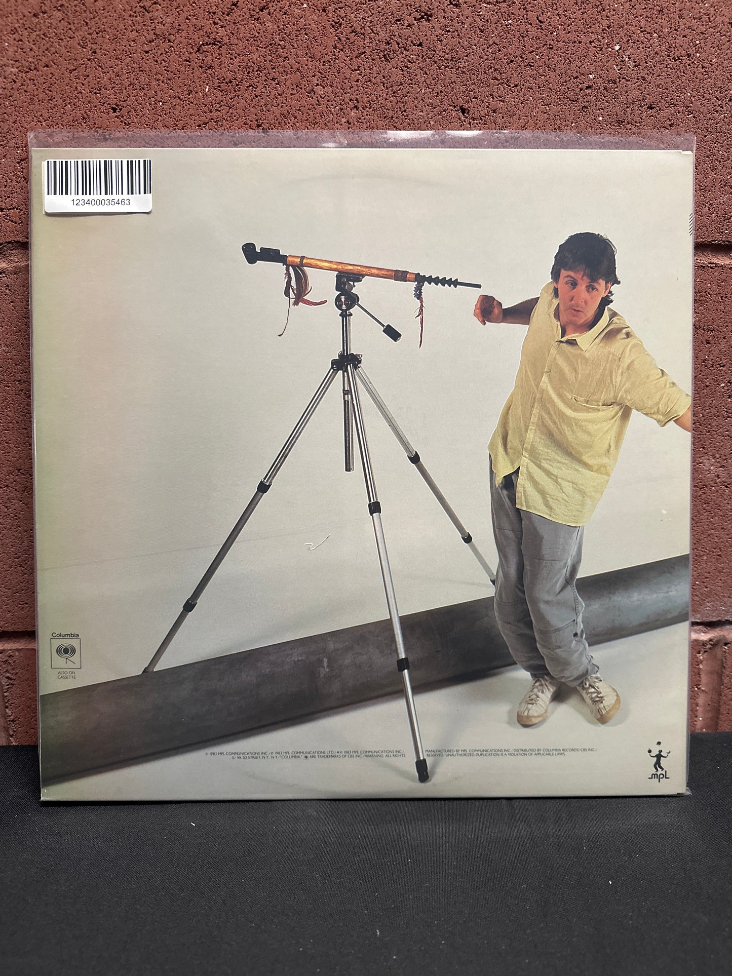 Used Vinyl:  Paul McCartney ”Pipes Of Peace” LP