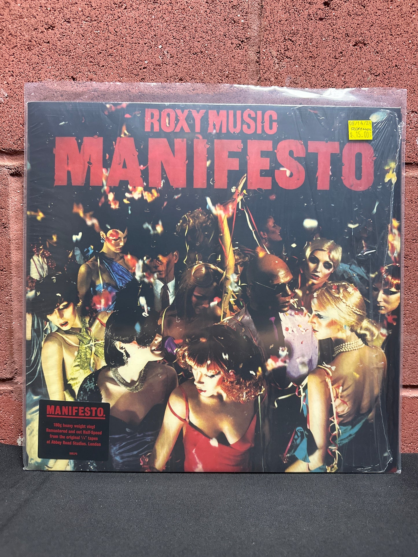 Used Vinyl:  Roxy Music ”Manifesto” LP