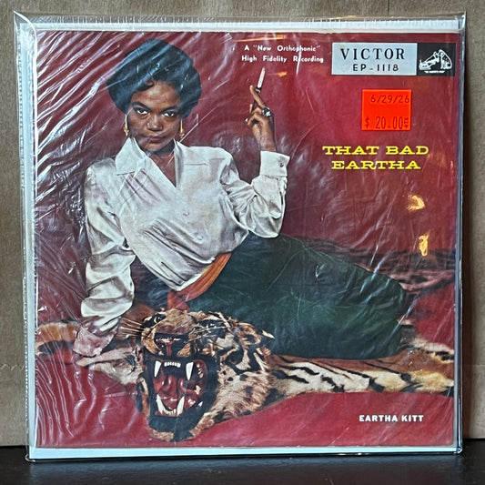 Used Vinyl: Eartha Kitt "That Bad Eartha" 7" (1955 Japanese Issue)