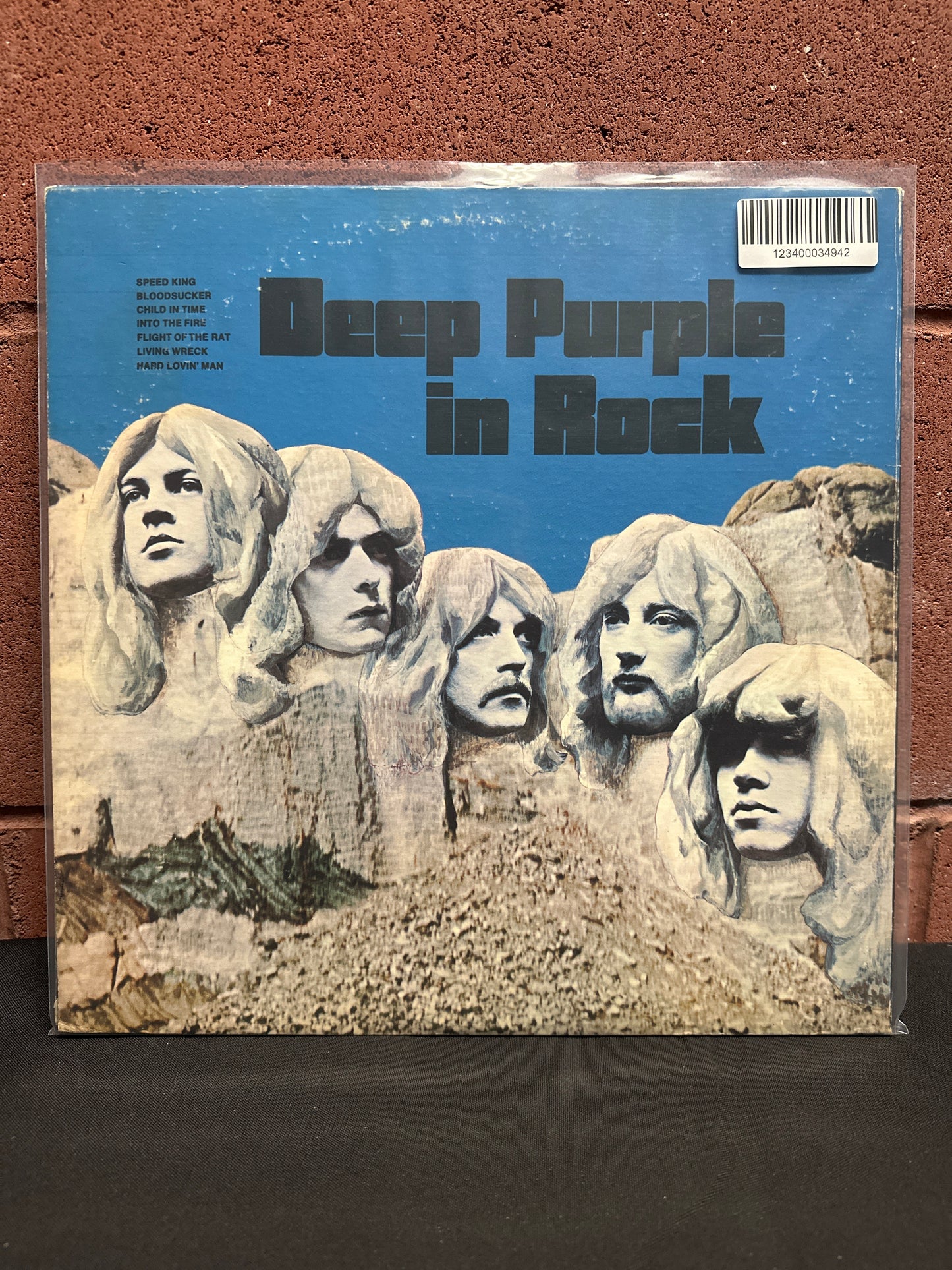 Used Vinyl:  Deep Purple ”In Rock” LP