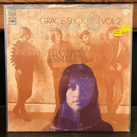 Used Vinyl: Grace Slick And The Great Society ‎"Vol.2 Collector's Item How It Was" LP (1968 Press)