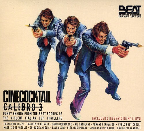 V/A "Cinecocktail Calibro 3 (OST)" LP + DVD (White Vinyl, IMPORT)