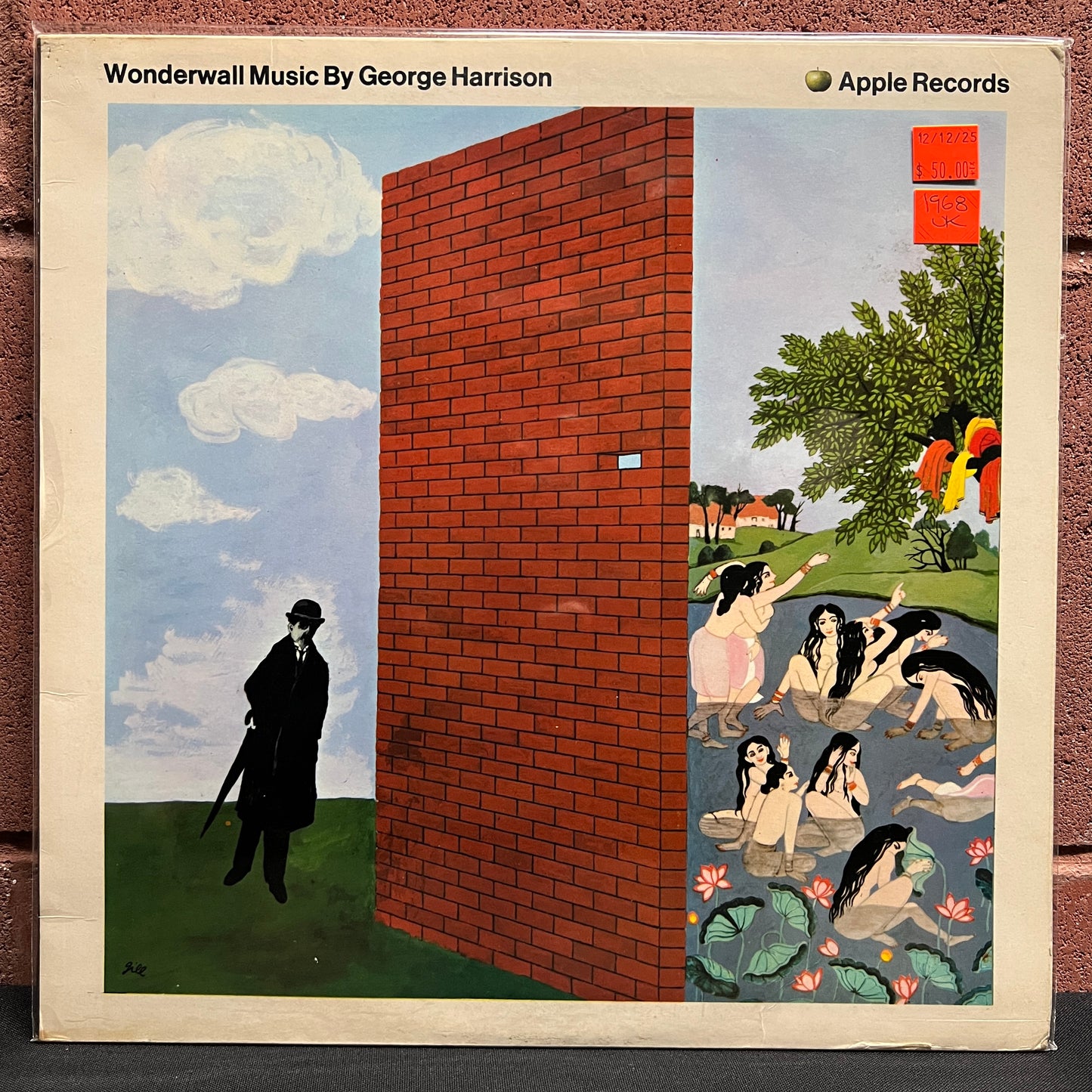 Used Vinyl: George Harrison "Wonderwall Music" LP (1968 UK Pressing)