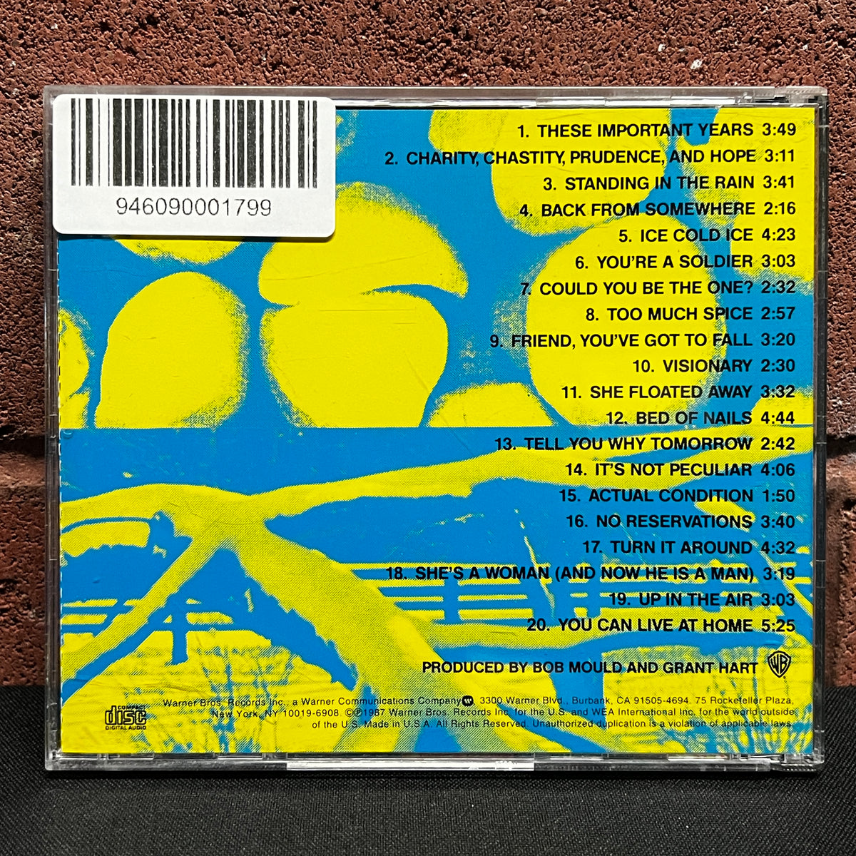 Used CD: Husker Du "Warehouse: Songs And Stories" CD (1987 US Press)