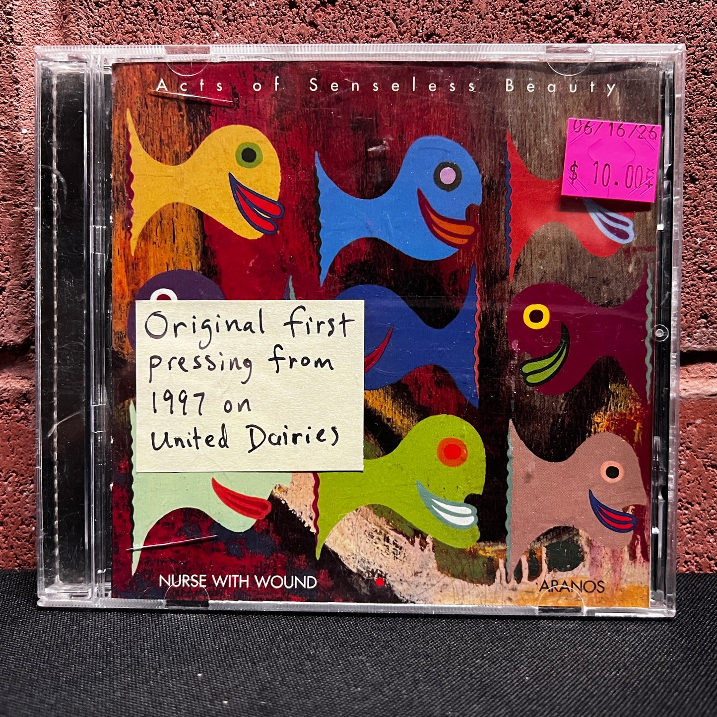 Used CD: Nurse With Wound "Acts of Senseless Beauty" CD (Original 1997 pressing)