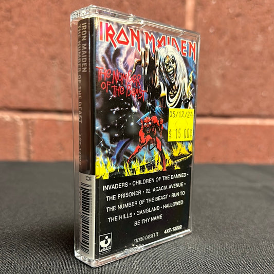 USED TAPE: Iron Maiden "Number Of The Beast" Cassette