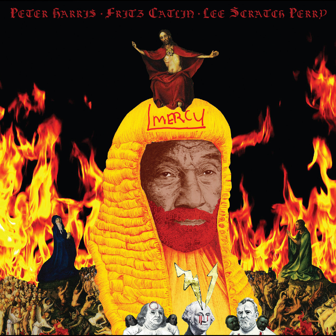 Lee Scratch Perry with Peter Harris and Fritz Catlin "Mercy" LP