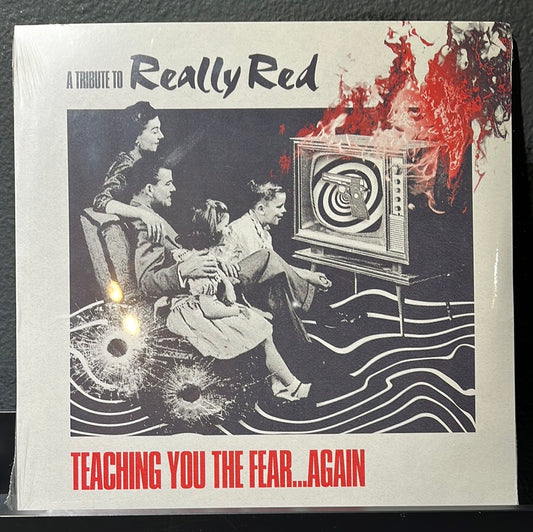 USED VINYL: V/A - "A Tribute To Really Red: Teaching You The Fear...Again" 2xLP (Clear/Black Vinyl)