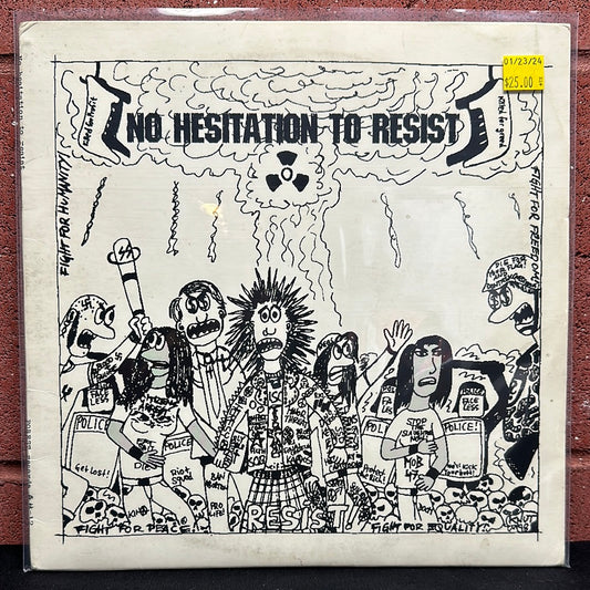 Used Vinyl:  Various ”No Hesitation To Resist” 10"