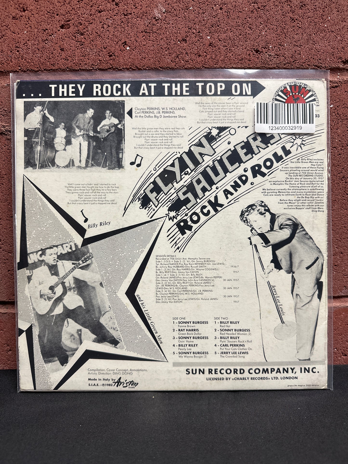 Used Vinyl:  Various ”Flyin' Saucers Rock 'N' Roll” 10"