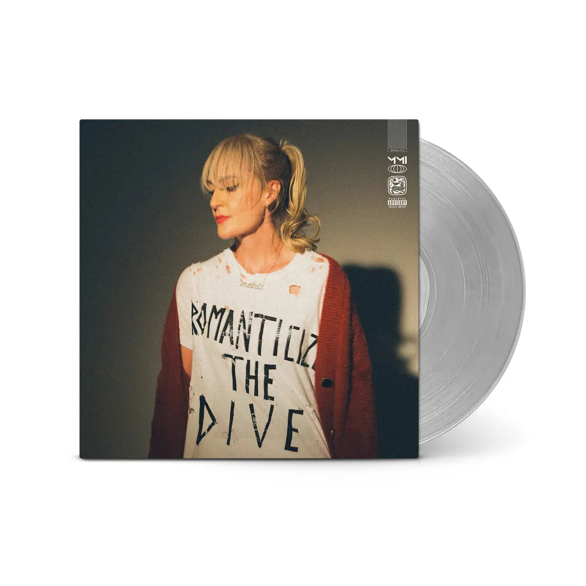 Metric "Romanticize The Dive" LP (Indie Exclusive Metallic Silver Vinyl)