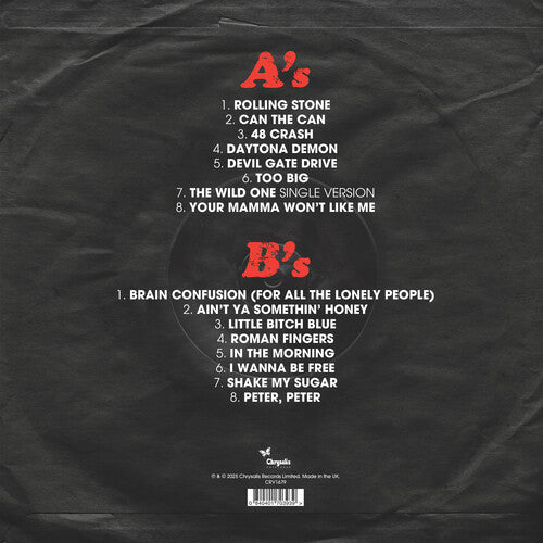 Suzi Quatro "A's & B's" LP (Red Vinyl)