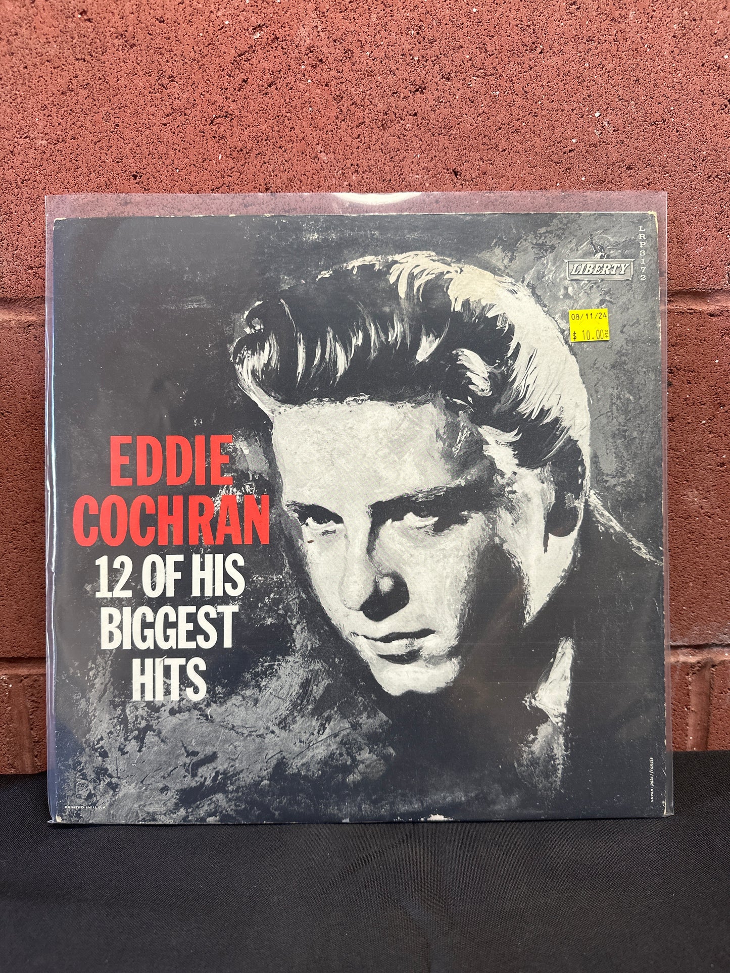 Used Vinyl:  Eddie Cochran ”Eddie Cochran” LP