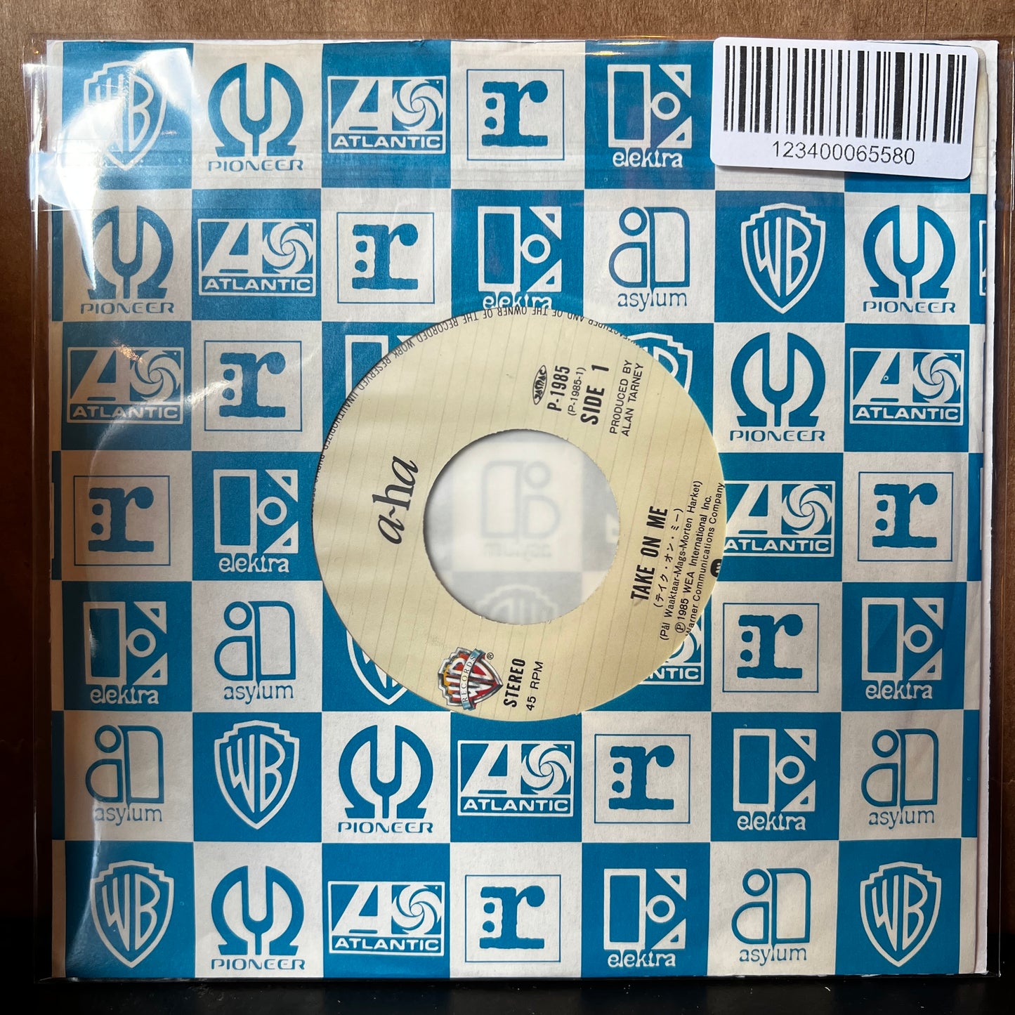 Used Vinyl: a-ha "Take On Me / Love Is Reason" 7" (1985 Japanese Issue)