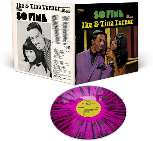 Ike & Tina Turner ''So Fine'' LP (Purple & Black Splatter)