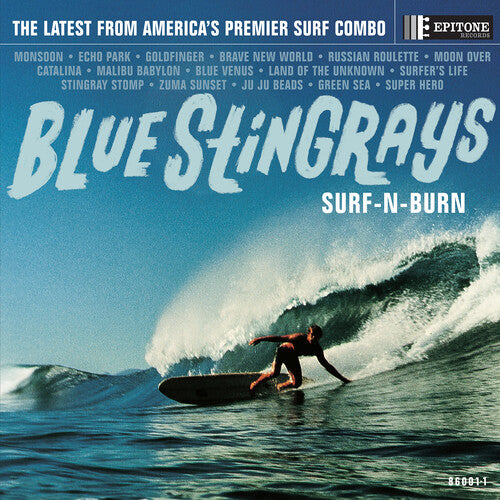 Blue Stingrays "Surf-N-Burn" LP (Blue Vinyl)