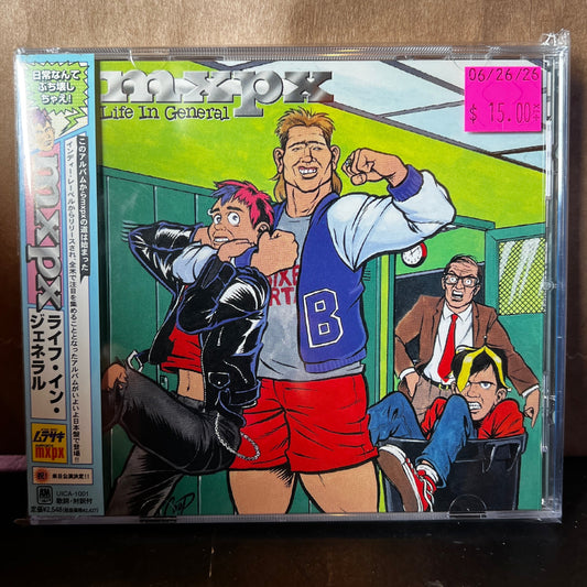 Used CD: MxPx "Life In General" CD (2000 Japanese Press)