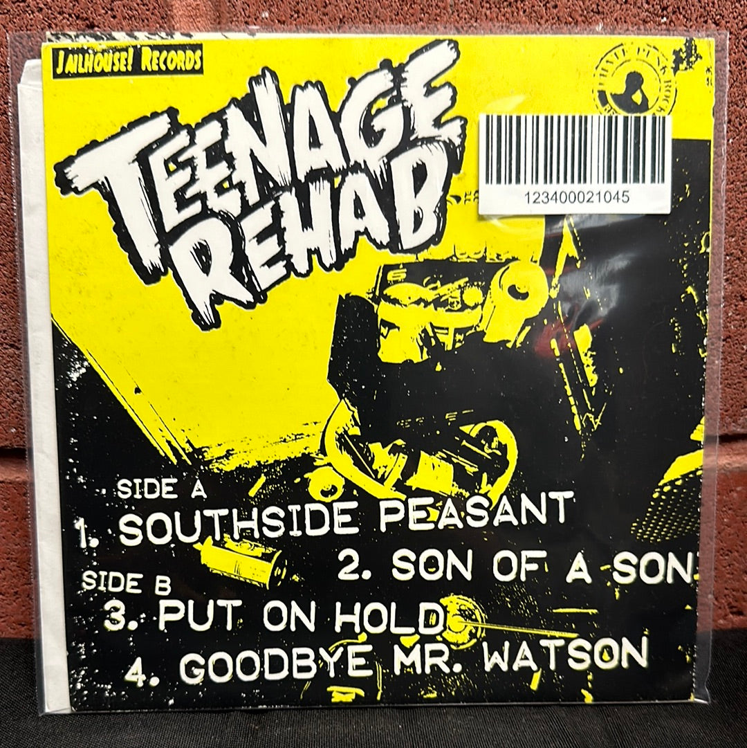 Used Vinyl:  Teenage Rehab ”Abuse Your Solution” 7" (Clear vinyl)