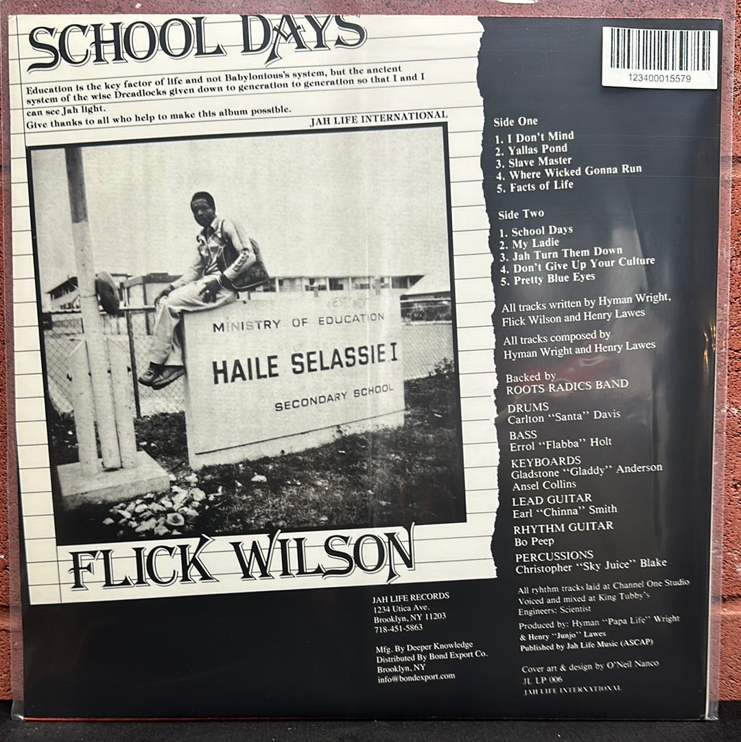 Used Vinyl:  Flick Wilson ”School Days” LP