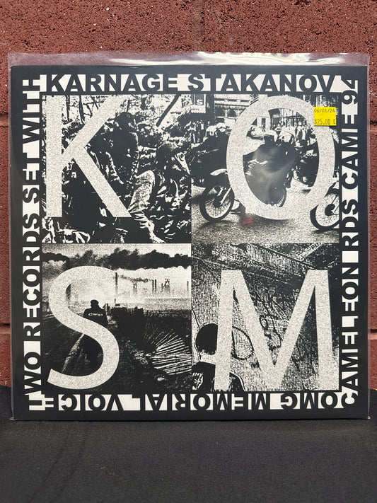 Used Vinyl:  Karnage, O.M.G, Stakhanov S.S., Memorial Voice ”KOSM” 2xLP