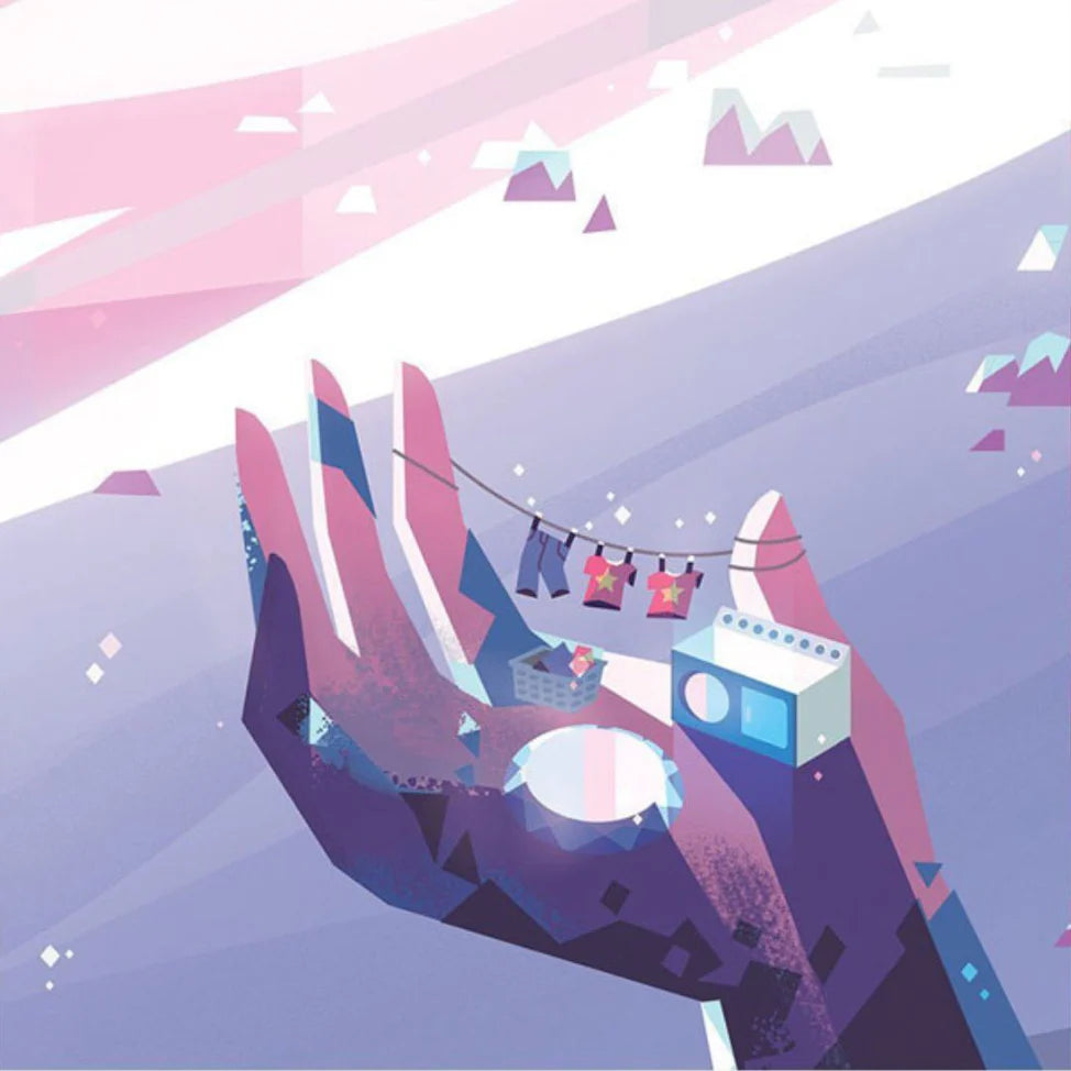 V/A "Steven Universe: Volume 1" 4x10" (Translucent Crystal Gems VInyl)