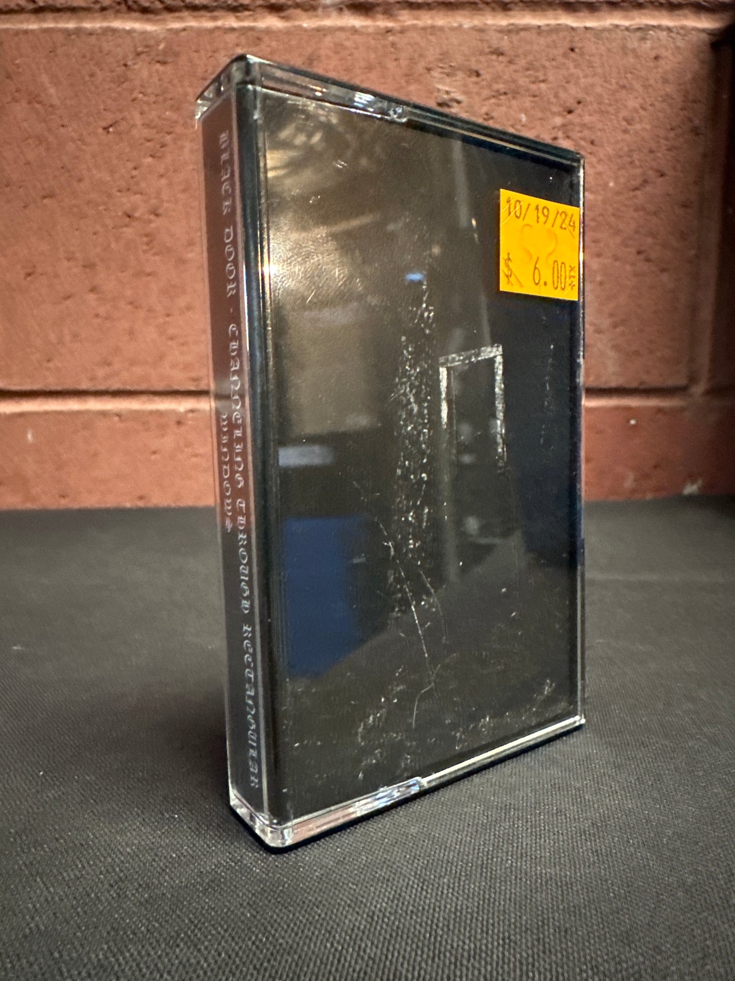 Used Cassette: Black Door "Channeling Through Rectangular Windows" Tape