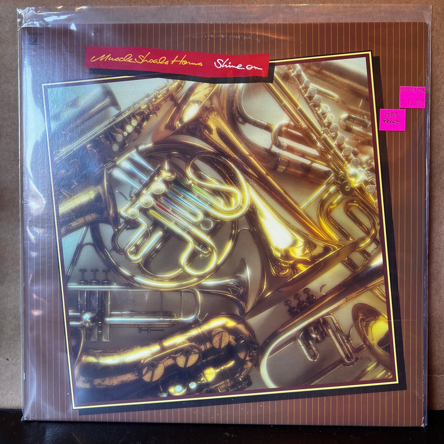 Used Vinyl: Muscle Shoals Horns ‎"Shine On" LP (1983 Press)