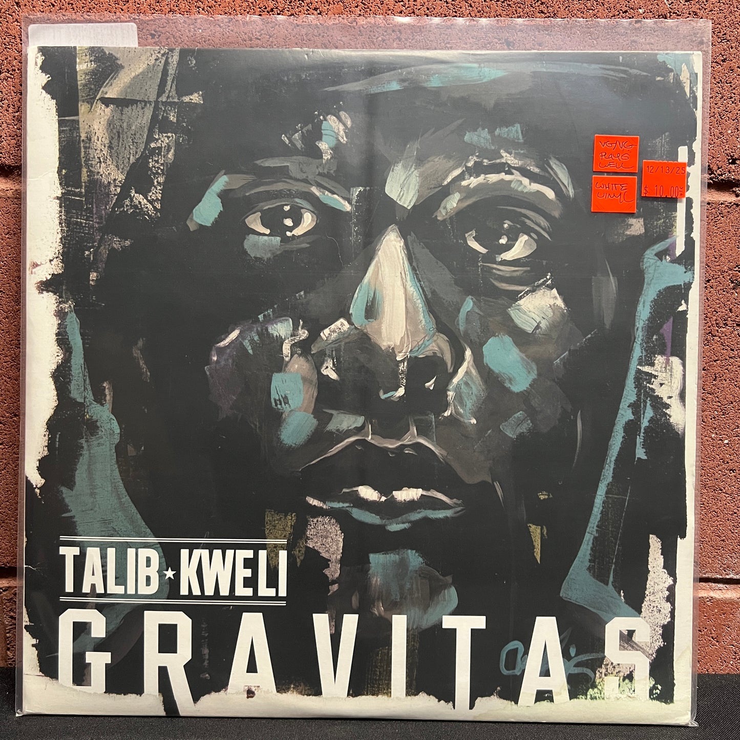 Used Vinyl: Talib Kweli "Gravitas" 2xLP (White Vinyl)