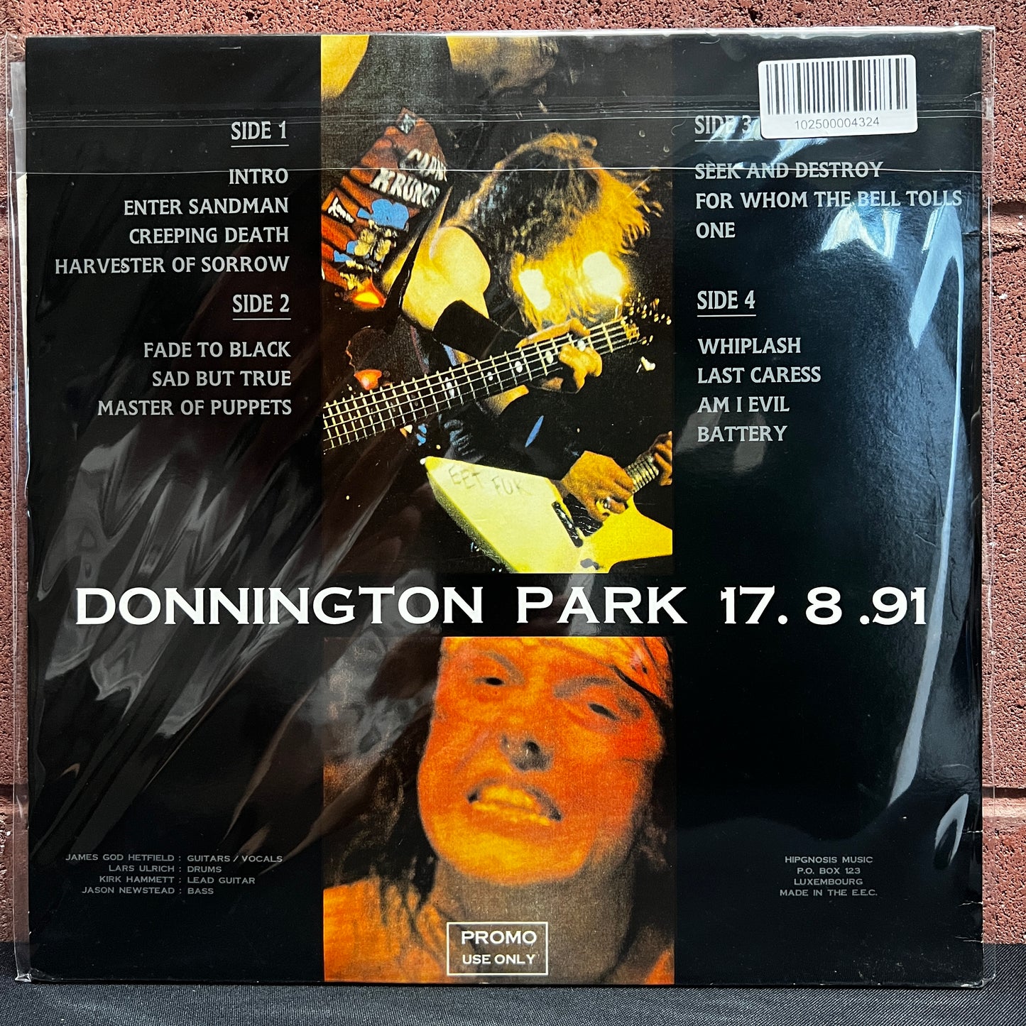 Used Vinyl: Metallica "Deathamp (Donnington 1991)" 2xLP (1991 UK Press)