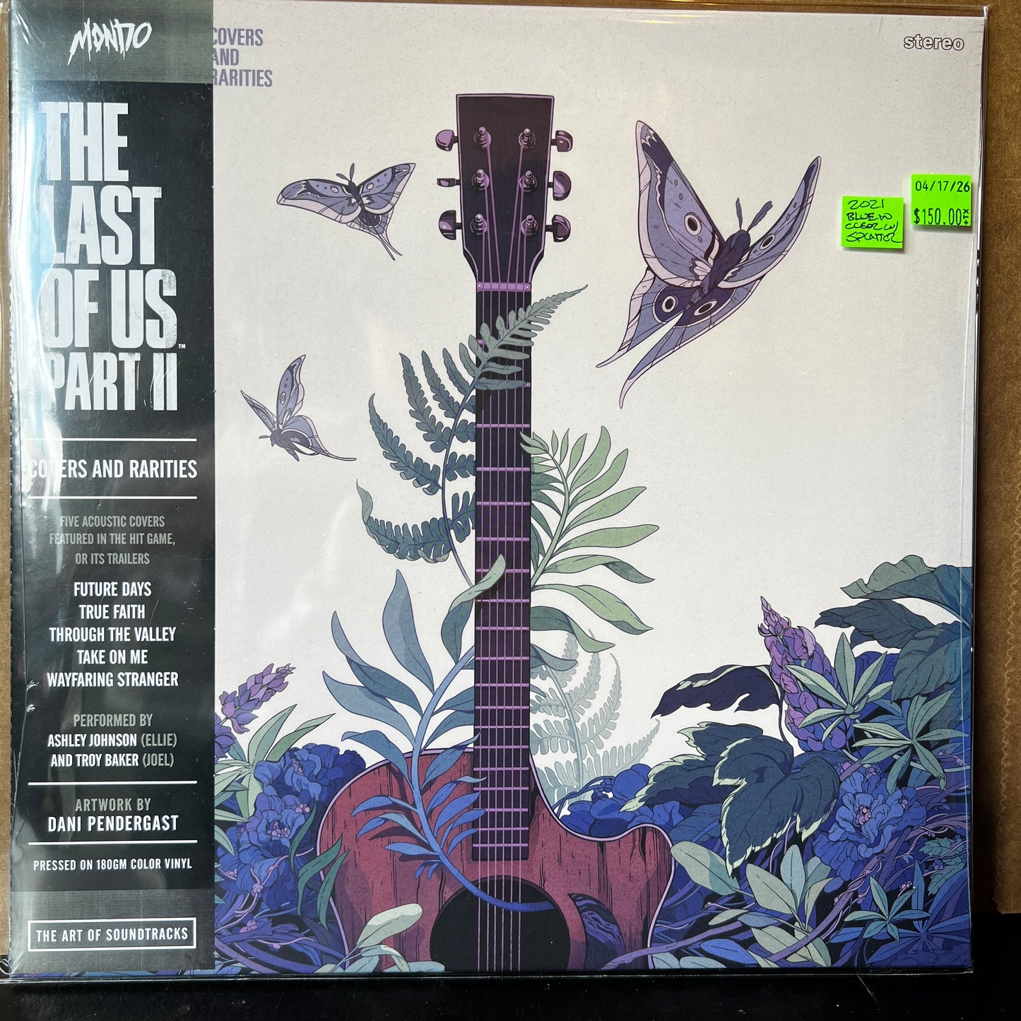 Used Vinyl: V/A - "The Last Of Us Part II Covers And Rarities" LP (2021 Press - Blue In Clear w/Grey Splatter Vinyl - Sealed)