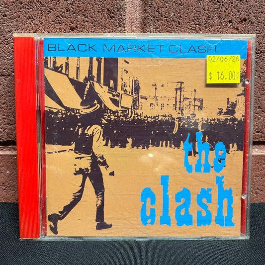 Used CD: The Clash "Black Market Clash" CD (1991 Euro press, red CD tray)