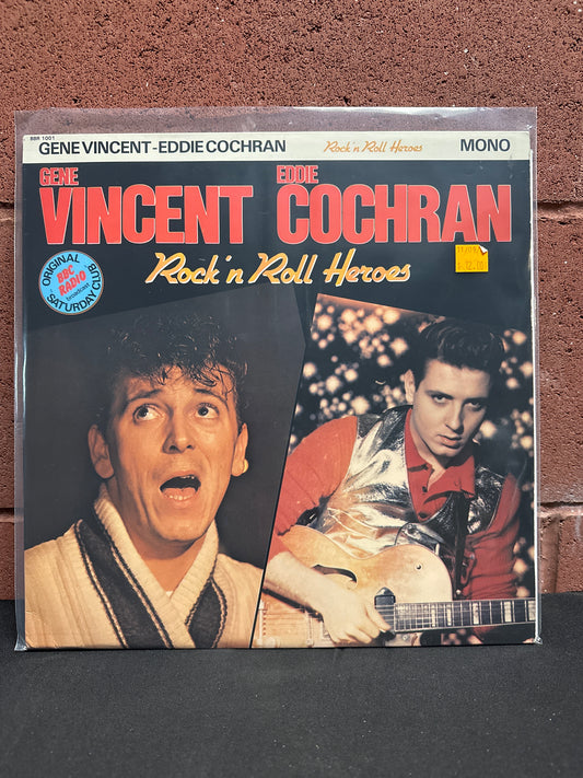 Used Vinyl:  Gene Vincent & Eddie Cochran ”Rock 'N Roll Heroes” LP