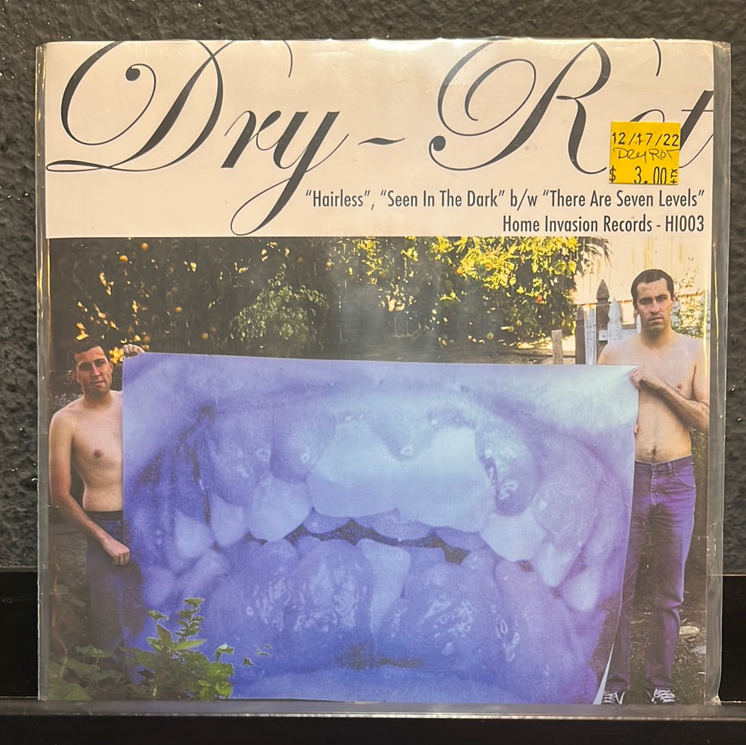 USED VINYL: Dry-Rot “Hairless” 7"