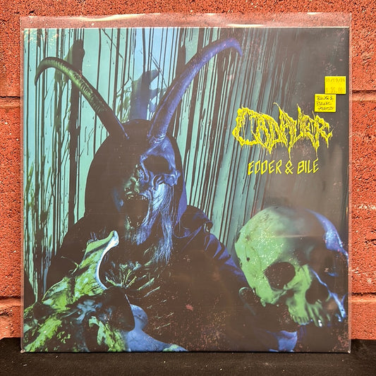 Used Vinyl:  Cadaver ”Edder & Bile” LP (Blue with black splatter vinyl)