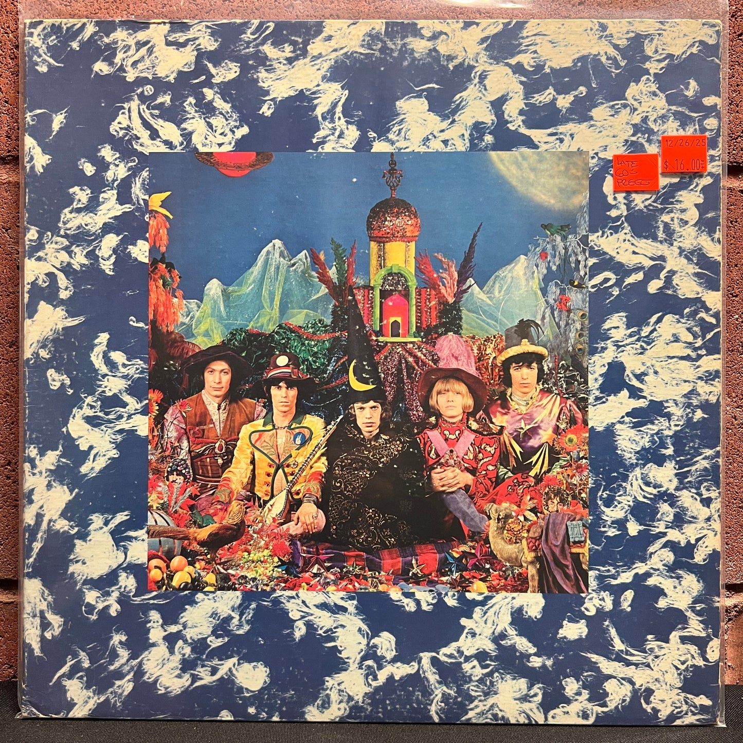 Used Vinyl: The Rolling Stones "Their Satanic Majesties Request" LP (Late 60's Non-Lenticular Press)