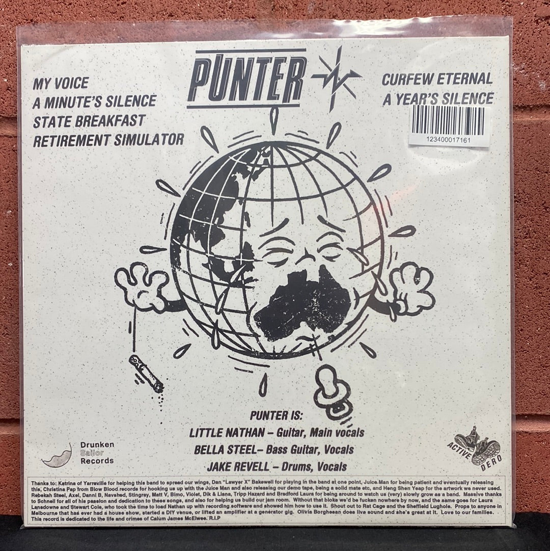 Used Vinyl:  Punter ”Punter” 12" (Blue vinyl)