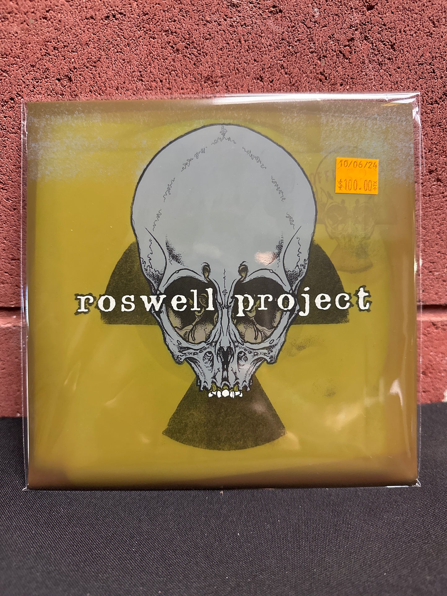 Used Vinyl:  Roswell Project ”Maggots + Lies = You” 7" (White marbled vinyl)