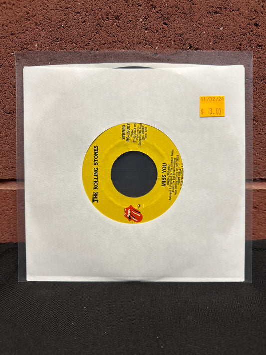 Used Vinyl:  The Rolling Stones ”Miss You” 7"