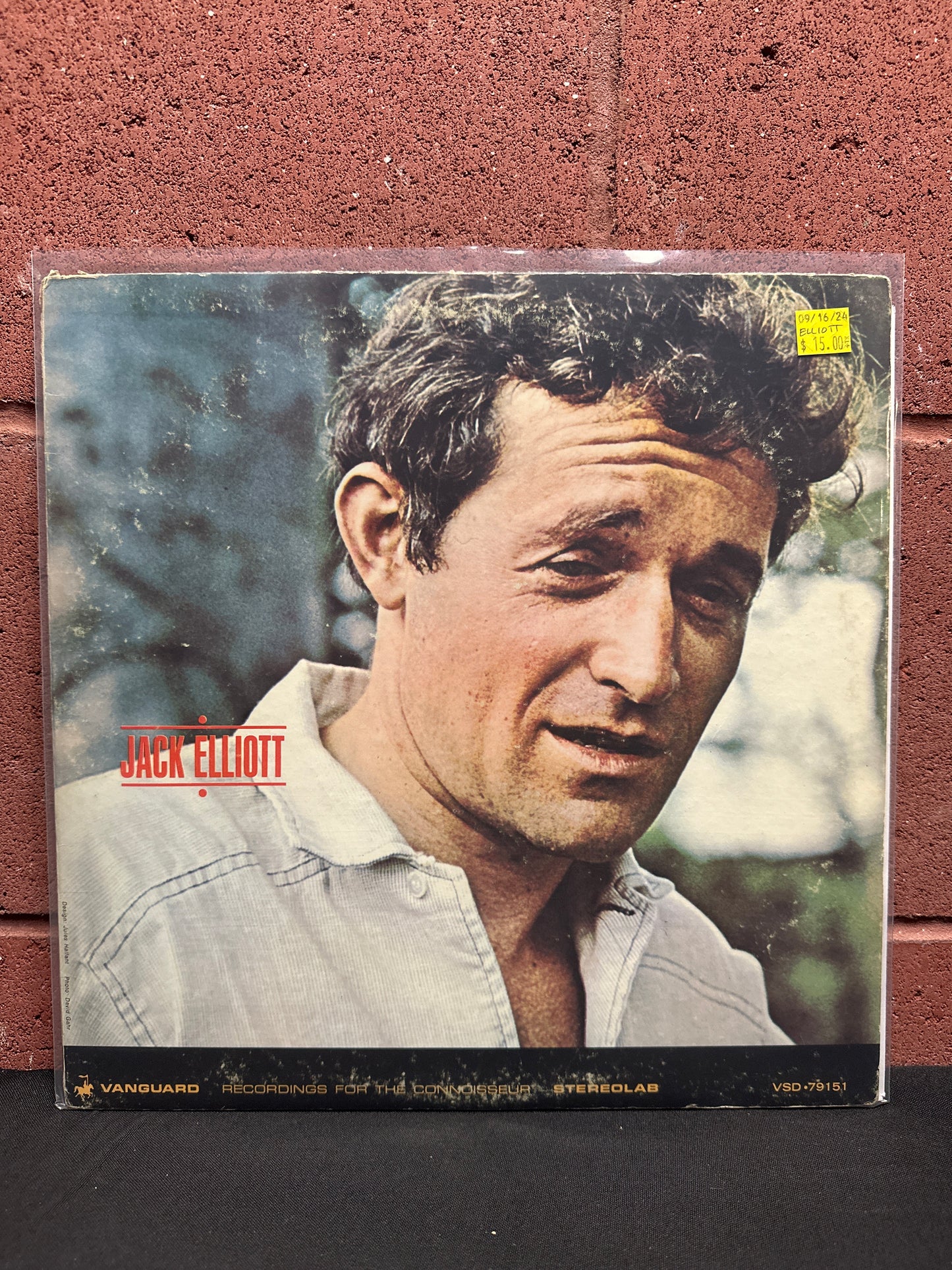 Used Vinyl:  Ramblin' Jack Elliott ”Jack Elliott” LP