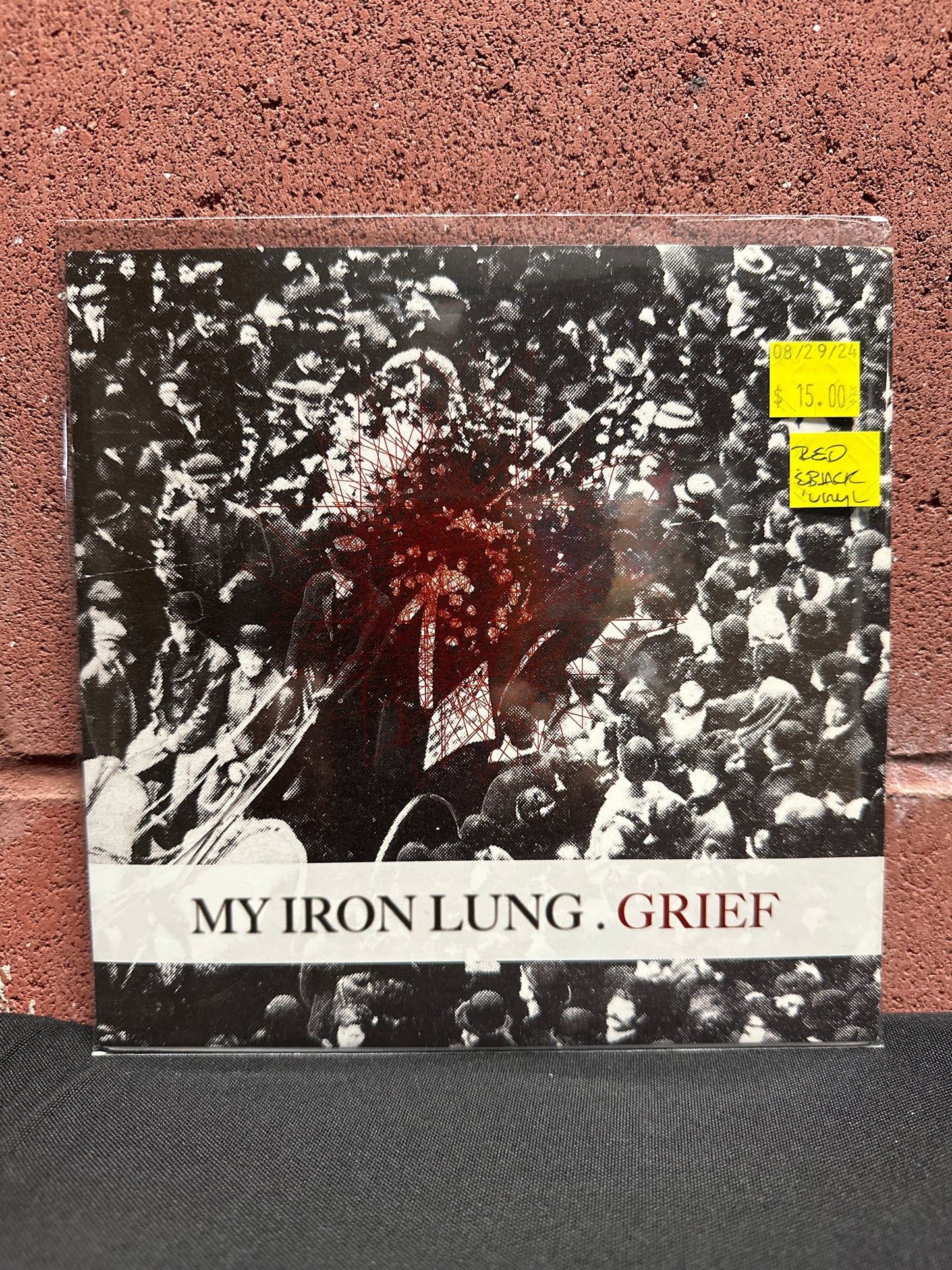 Used Vinyl:  My Iron Lung ”Grief” 7" (Red and Black Vinyl)